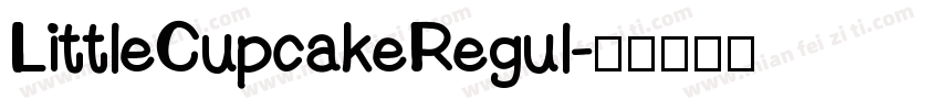 Little Cupcake Regul字体转换